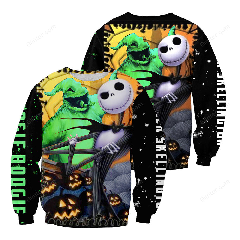 Jack Skellington 3D All Over Printed Shirts For Men And Women 261