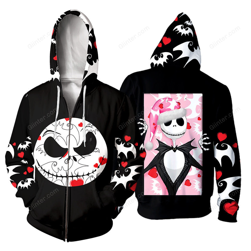 Jack Skellington 3D All Over Printed Shirts For Men And Women 263