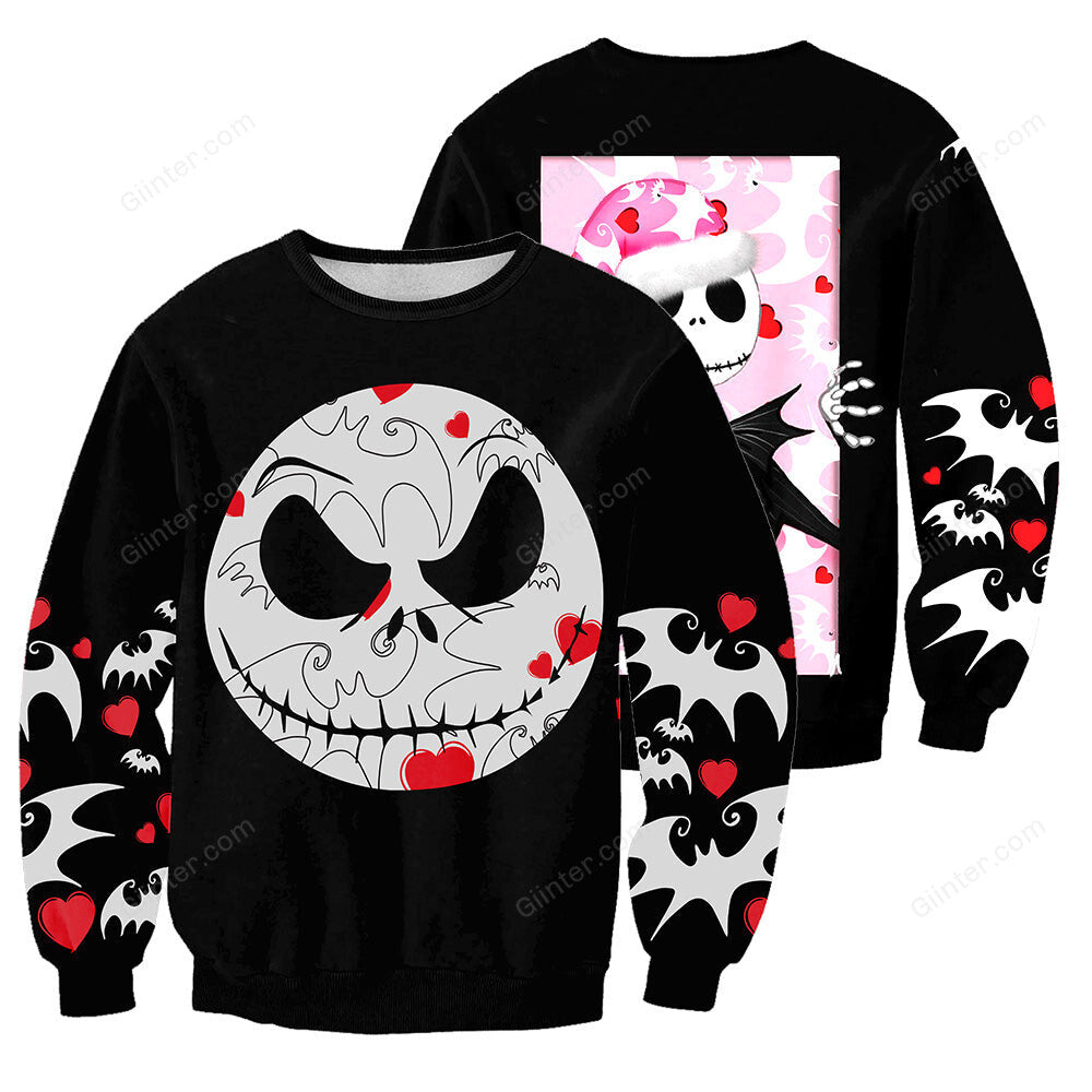 Jack Skellington 3D All Over Printed Shirts For Men And Women 263