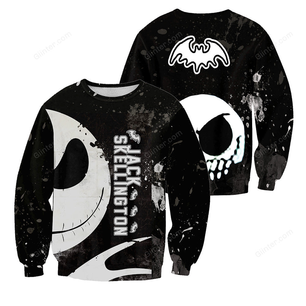 Jack Skellington 3D All Over Printed Shirts For Men And Women 264
