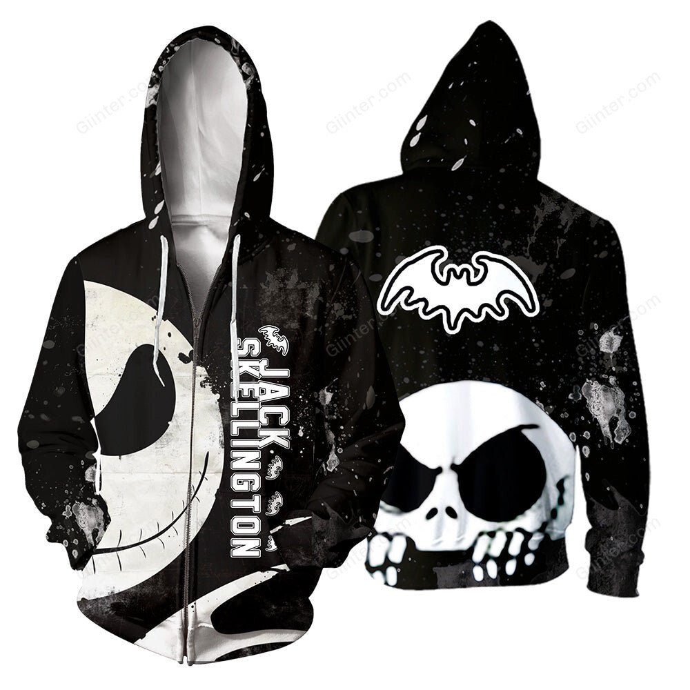 Jack Skellington 3D All Over Printed Shirts For Men And Women 264