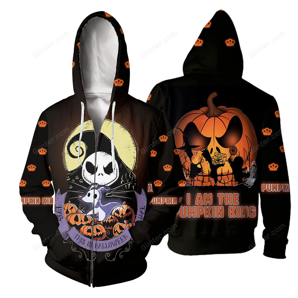 Jack Skellington 3D All Over Printed Shirts For Men And Women 265