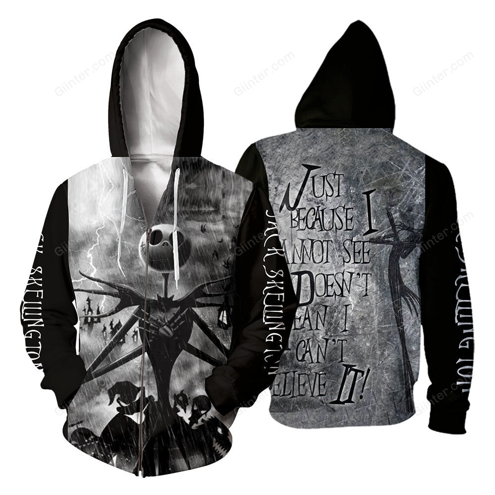 Jack Skellington 3D All Over Printed Shirts For Men And Women 266