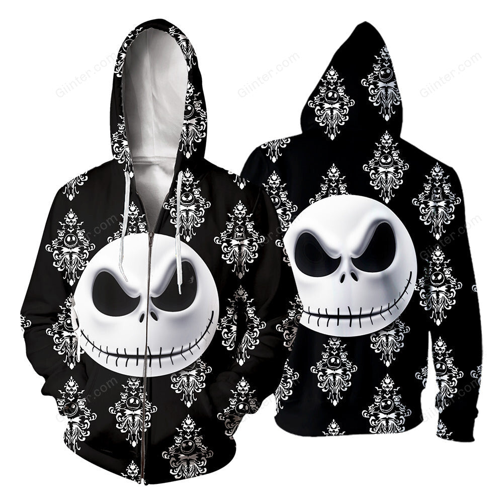 Jack Skellington 3D All Over Printed Shirts For Men And Women 27