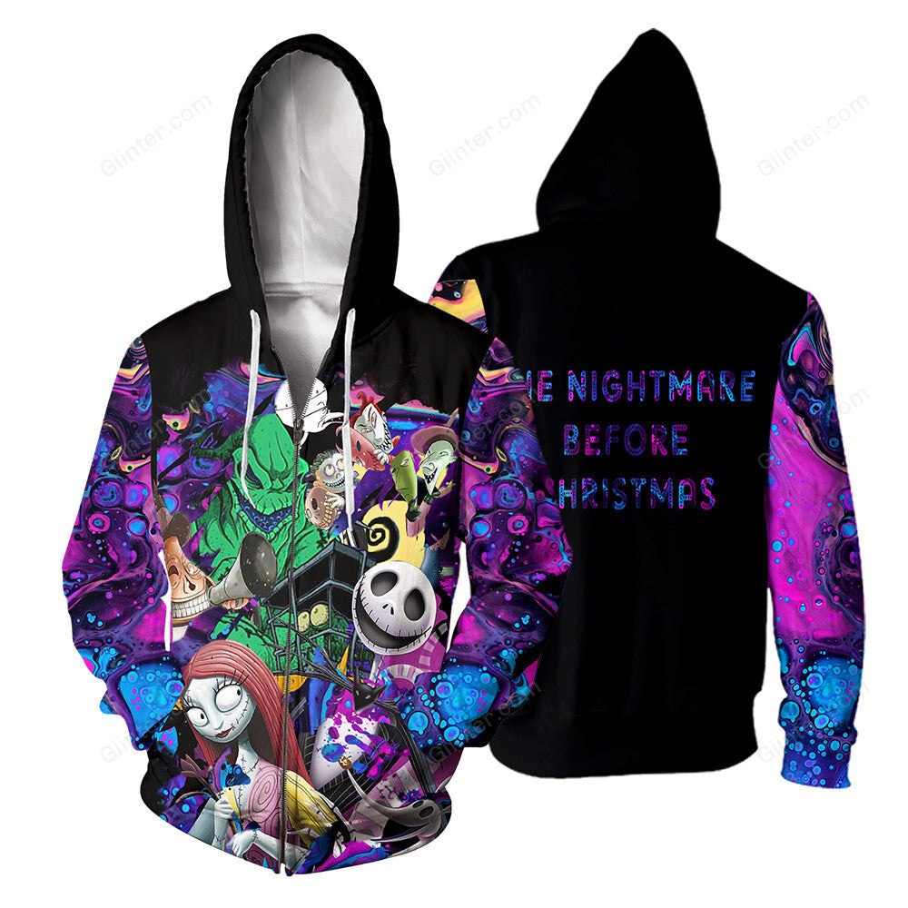 Jack Skellington 3D All Over Printed Shirts For Men And Women 274