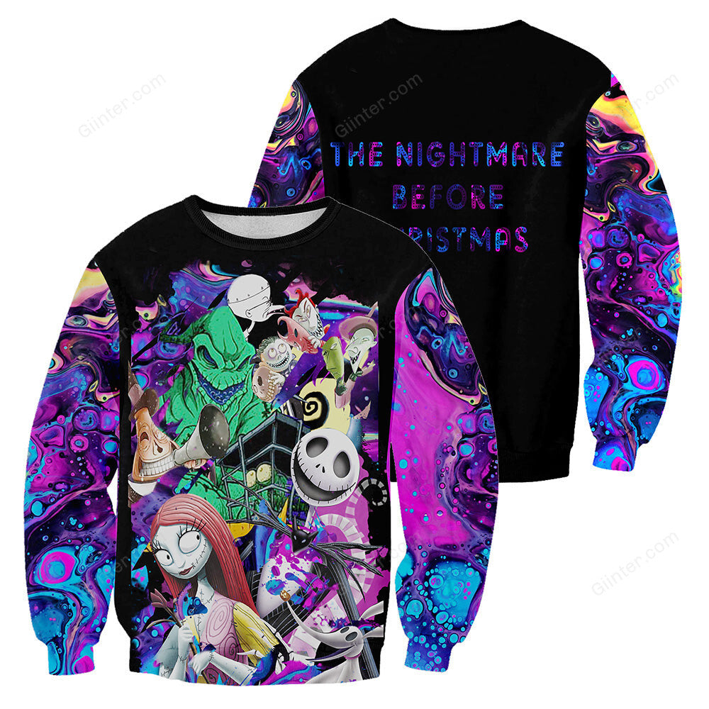 Jack Skellington 3D All Over Printed Shirts For Men And Women 274