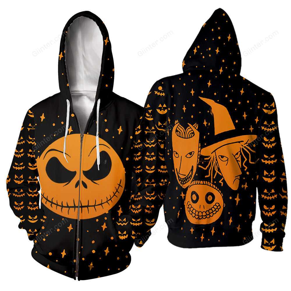 Jack Skellington 3D All Over Printed Shirts For Men And Women 278