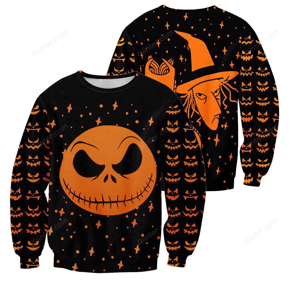 Jack Skellington 3D All Over Printed Shirts For Men And Women 278