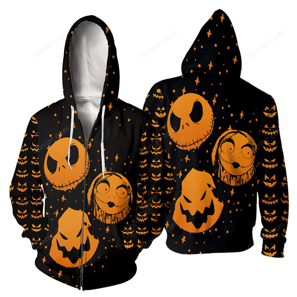 Jack Skellington 3D All Over Printed Shirts For Men And Women 280