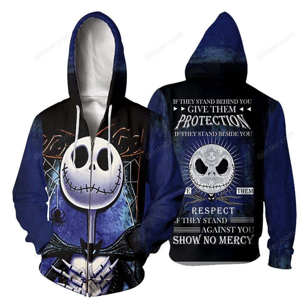 Jack Skellington 3D All Over Printed Shirts For Men And Women 282