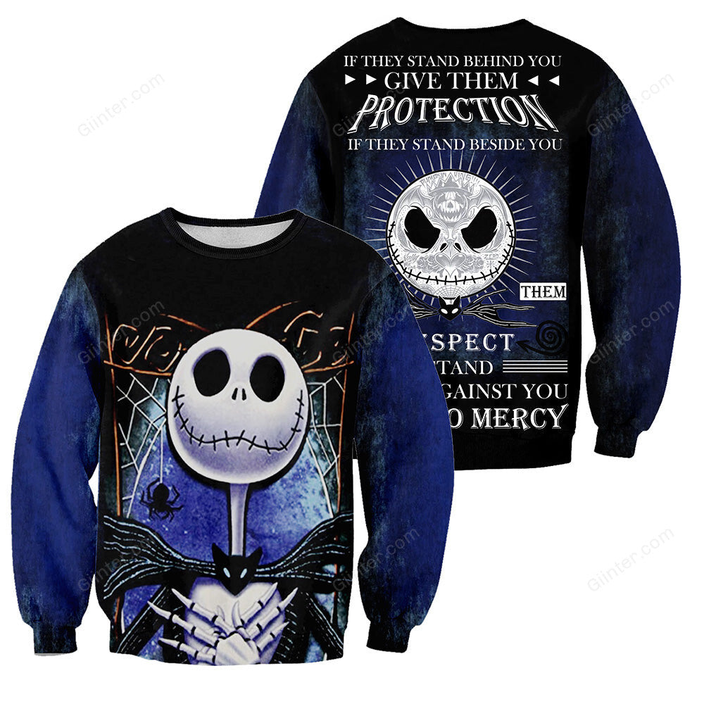 Jack Skellington 3D All Over Printed Shirts For Men And Women 282