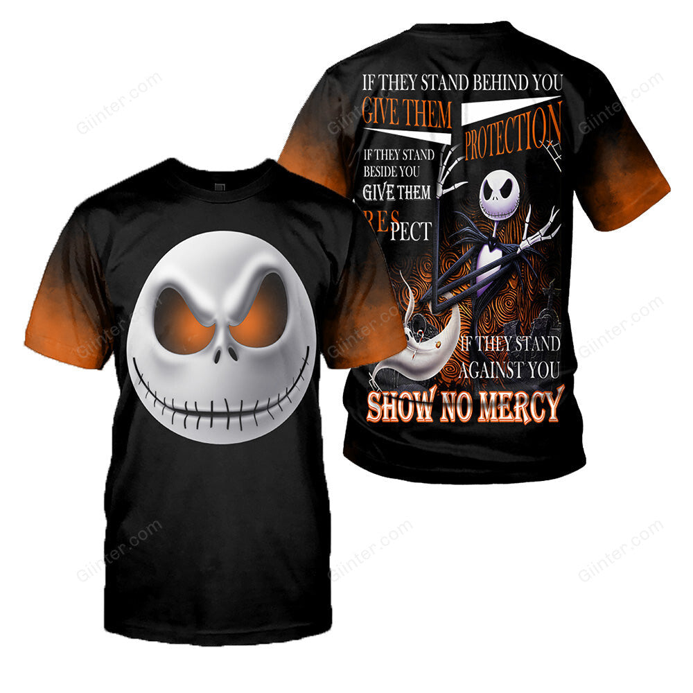 Jack Skellington 3D All Over Printed Shirts For Men And Women 283