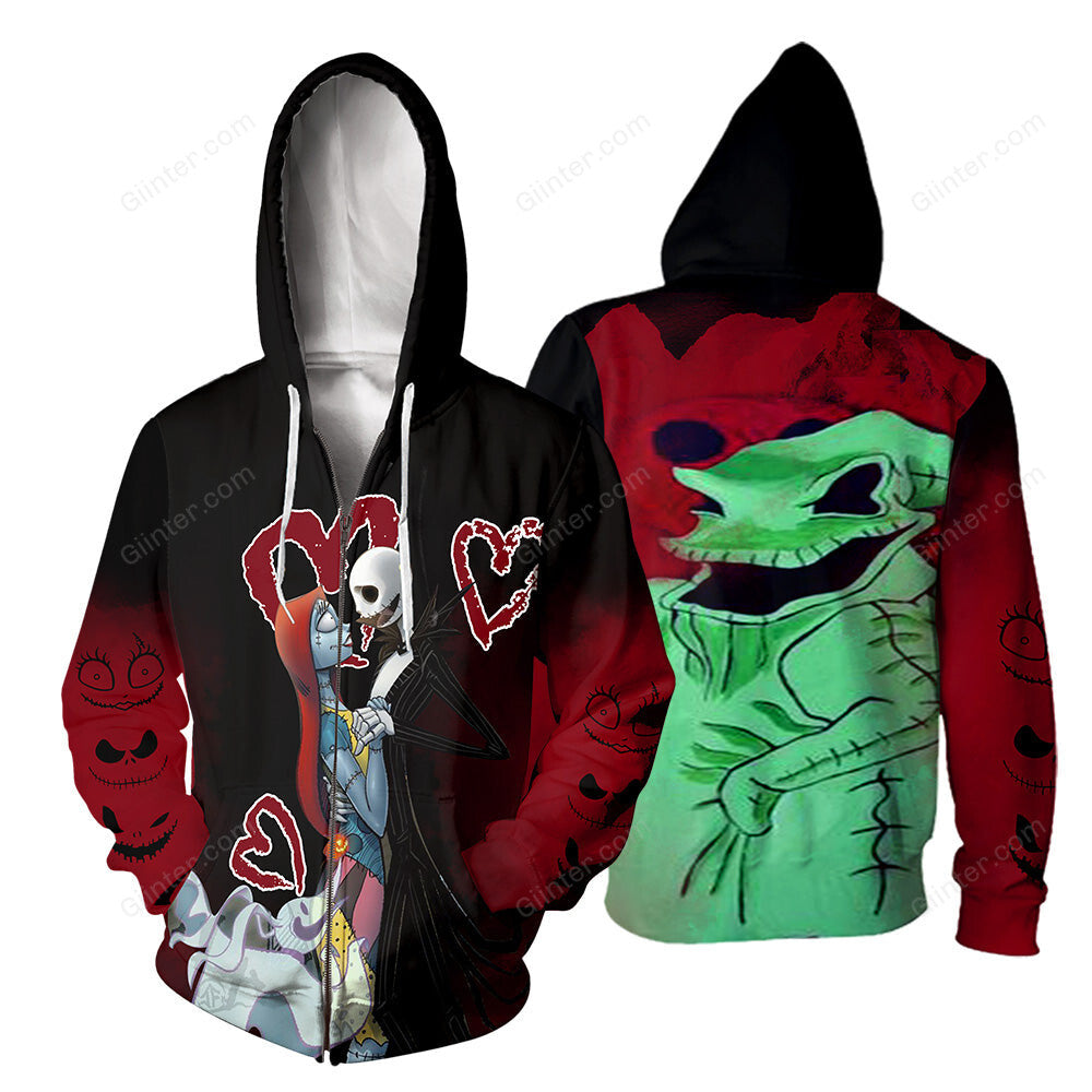 Jack Skellington 3D All Over Printed Shirts For Men And Women 288