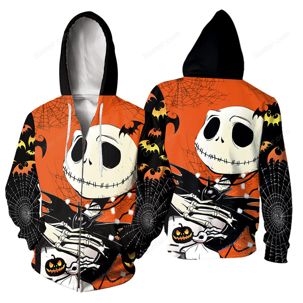 Jack Skellington 3D All Over Printed Shirts For Men And Women 289