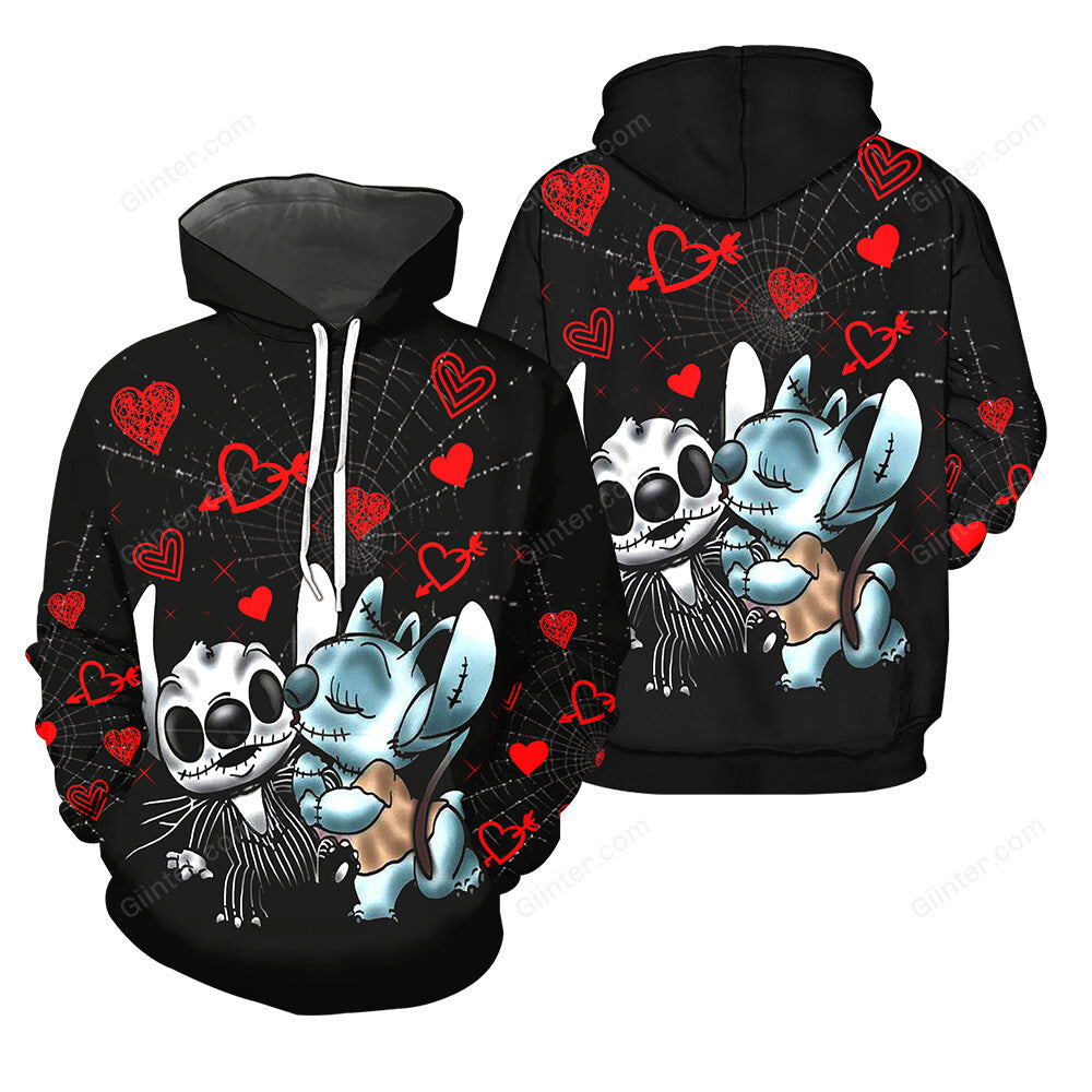 Jack Skellington 3D All Over Printed Shirts For Men And Women 290