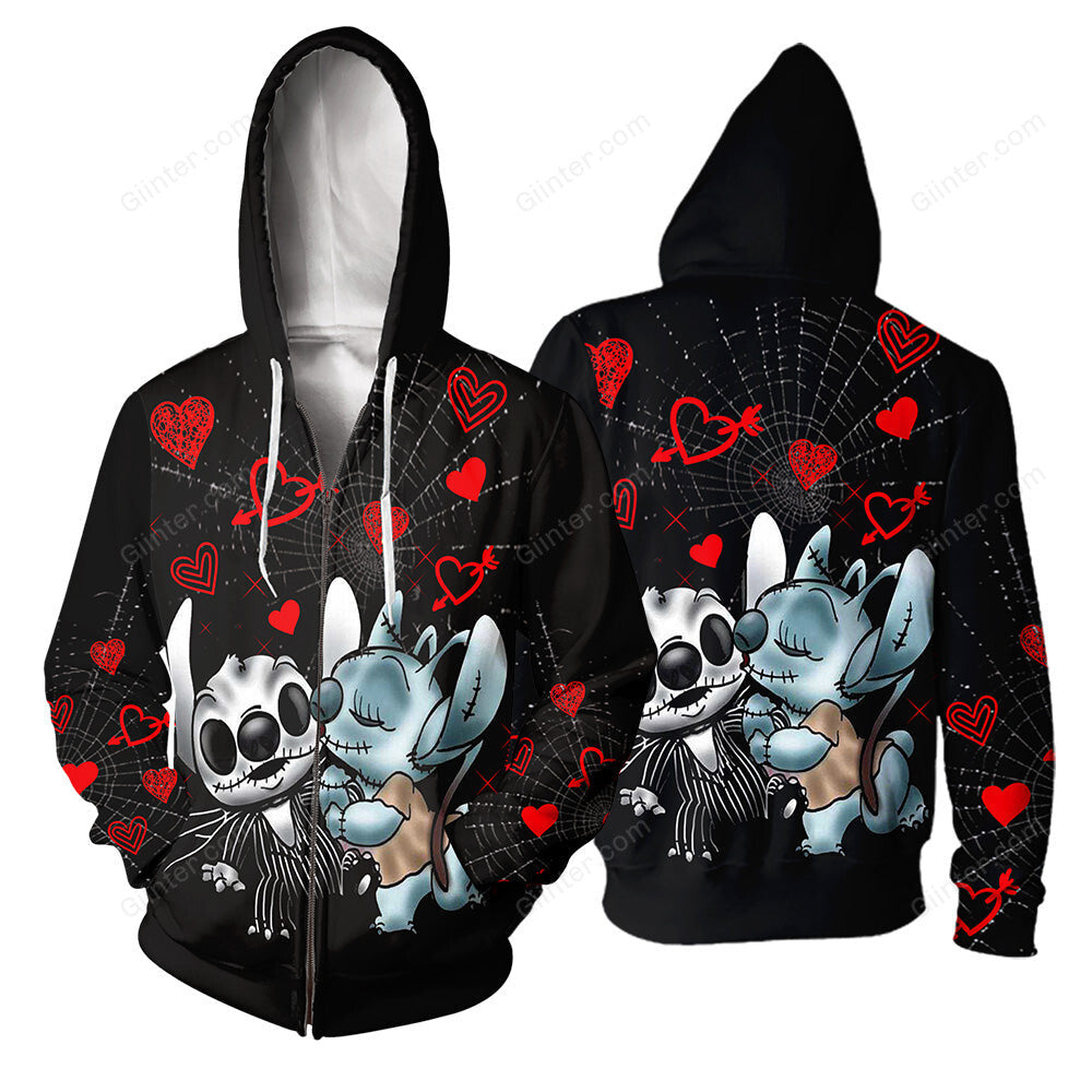 Jack Skellington 3D All Over Printed Shirts For Men And Women 290