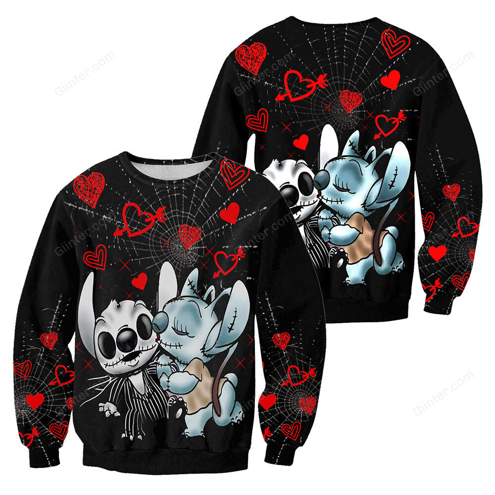 Jack Skellington 3D All Over Printed Shirts For Men And Women 290