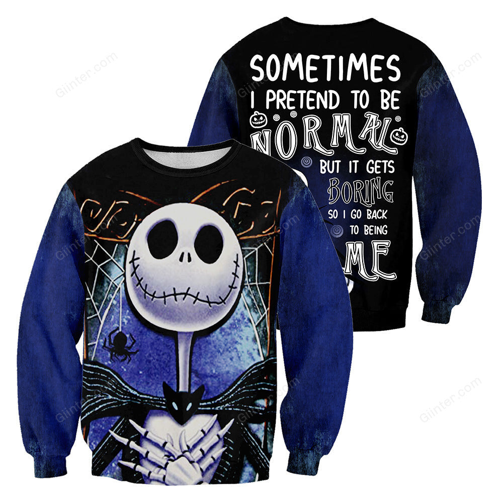 Jack Skellington 3D All Over Printed Shirts For Men And Women 292