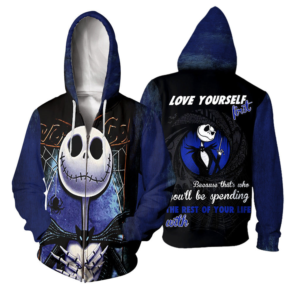 Jack Skellington 3D All Over Printed Shirts For Men And Women 293