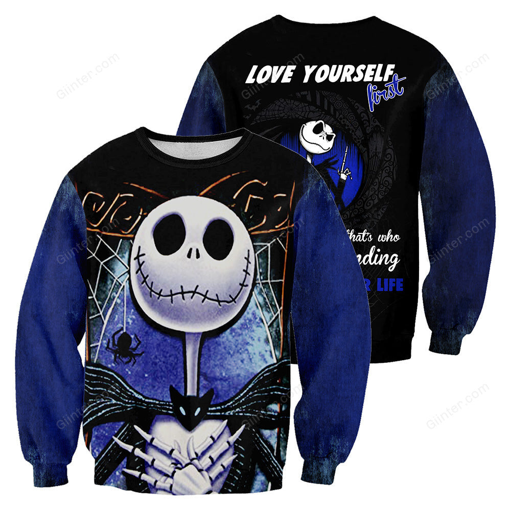 Jack Skellington 3D All Over Printed Shirts For Men And Women 293