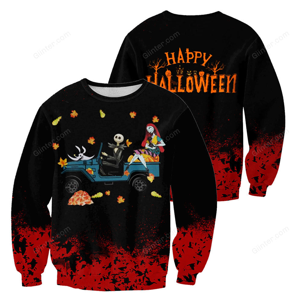 Jack Skellington 3D All Over Printed Shirts For Men And Women 299