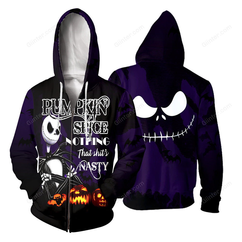Jack Skellington 3D All Over Printed Shirts For Men And Women 301