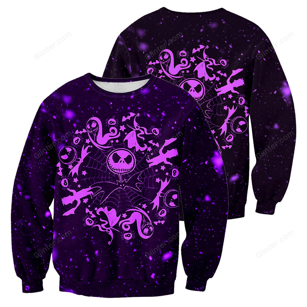 Jack Skellington 3D All Over Printed Shirts For Men And Women 303