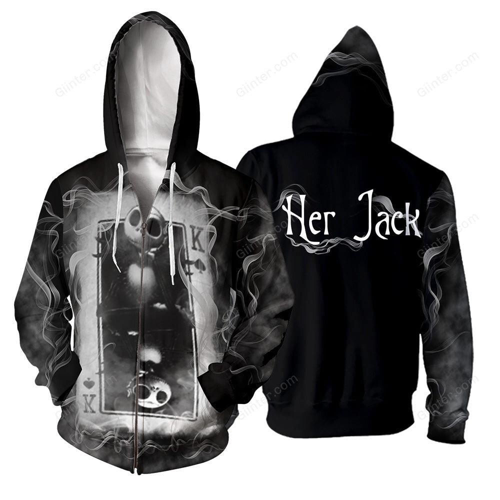 Jack Skellington 3D All Over Printed Shirts For Men And Women 304