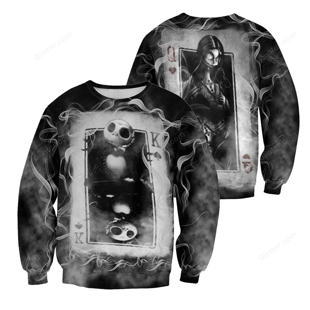 Jack Skellington 3D All Over Printed Shirts For Men And Women 305