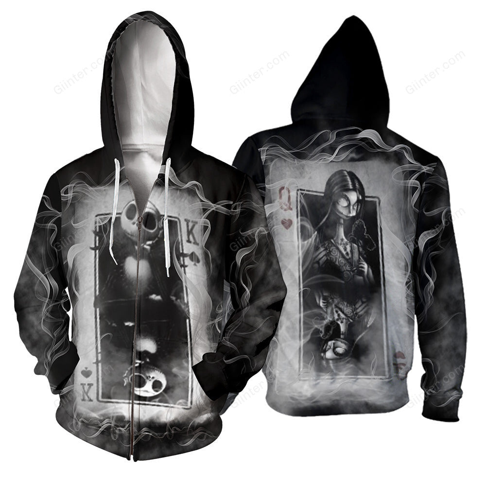 Jack Skellington 3D All Over Printed Shirts For Men And Women 305