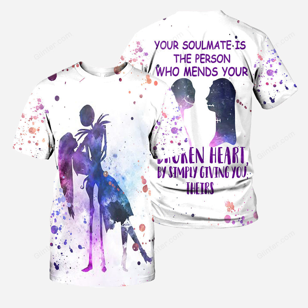 Jack Skellington 3D All Over Printed Shirts For Men And Women 309