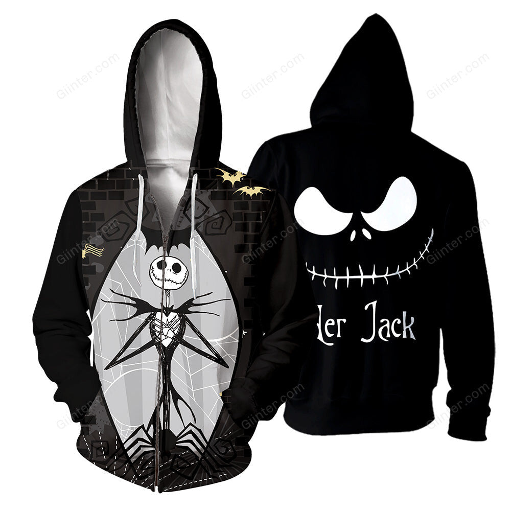Jack Skellington 3D All Over Printed Shirts For Men And Women 313