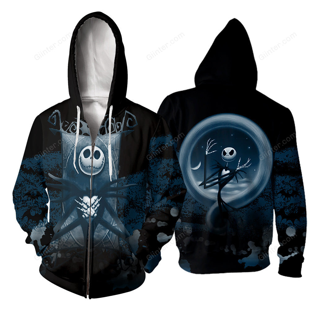 Jack Skellington 3D All Over Printed Shirts For Men And Women 316