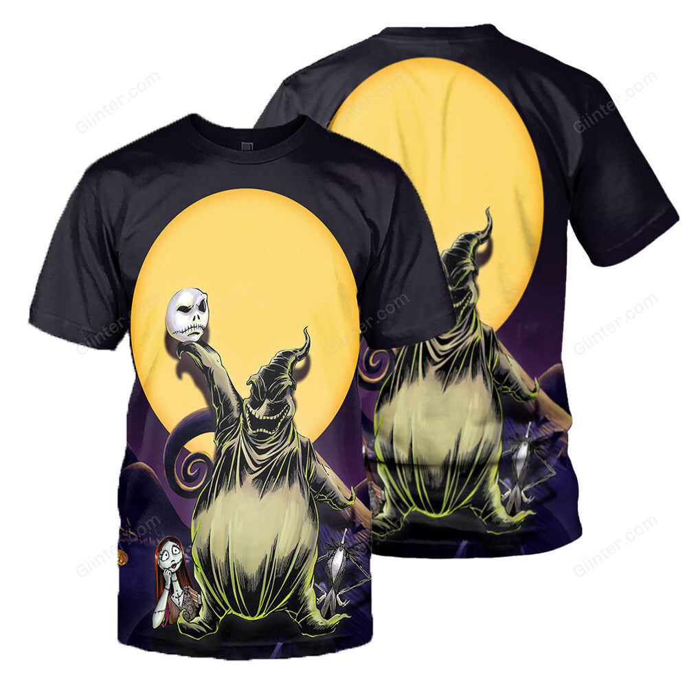 Jack Skellington 3D All Over Printed Shirts For Men And Women 319