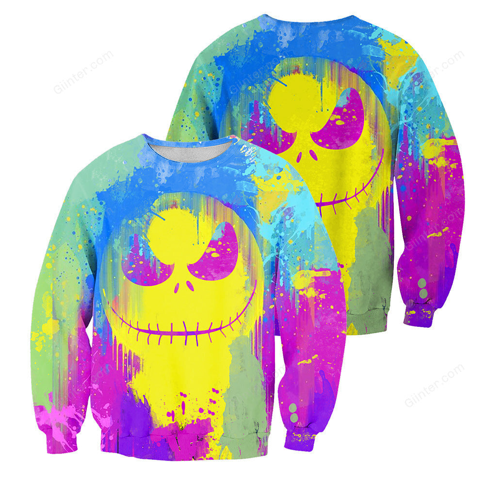 Jack Skellington 3D All Over Printed Shirts For Men And Women 32