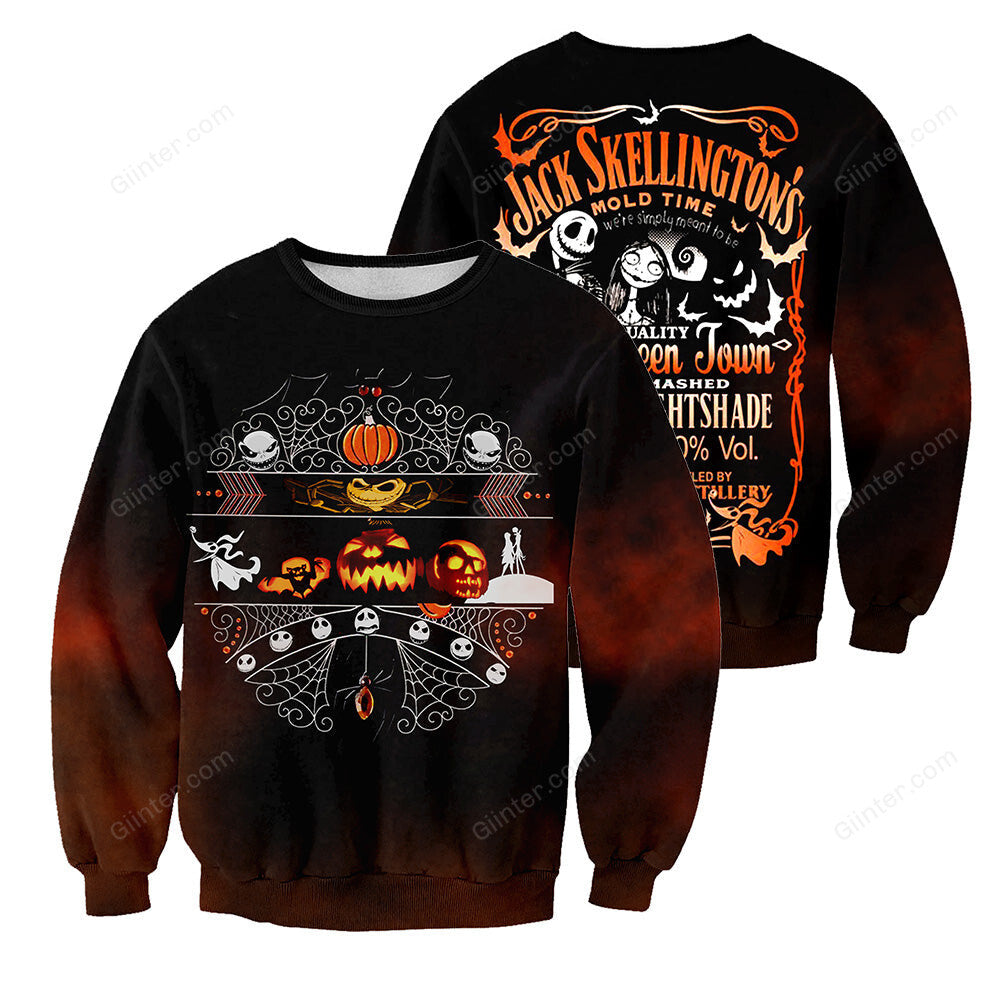 Jack Skellington 3D All Over Printed Shirts For Men And Women 320