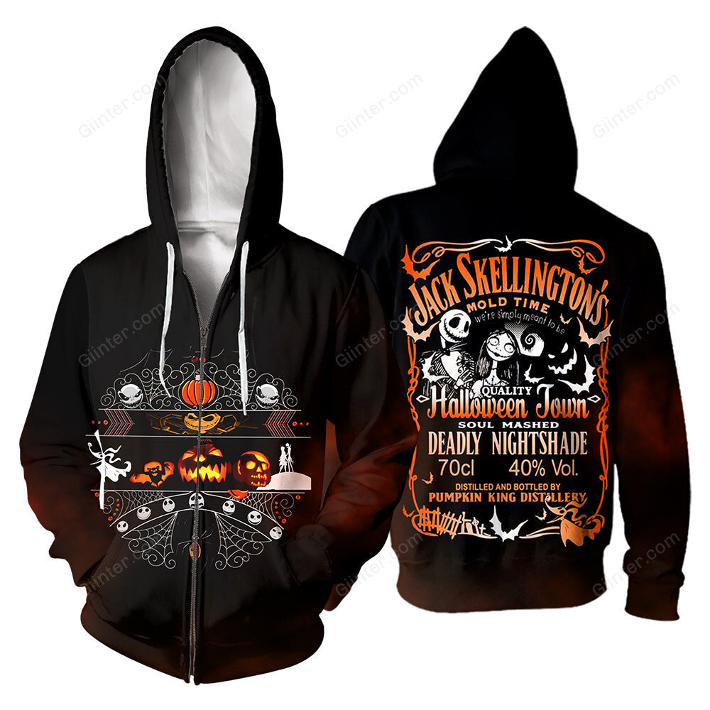 Jack Skellington 3D All Over Printed Shirts For Men And Women 320
