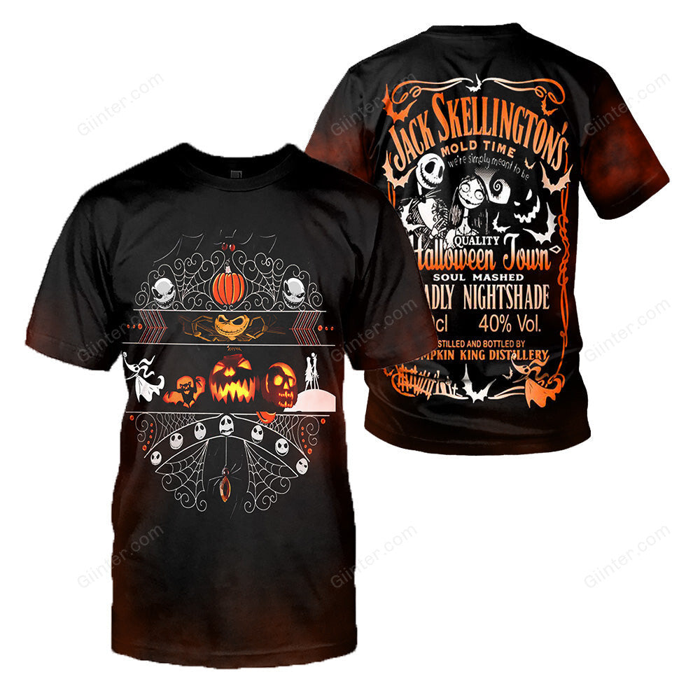 Jack Skellington 3D All Over Printed Shirts For Men And Women 320