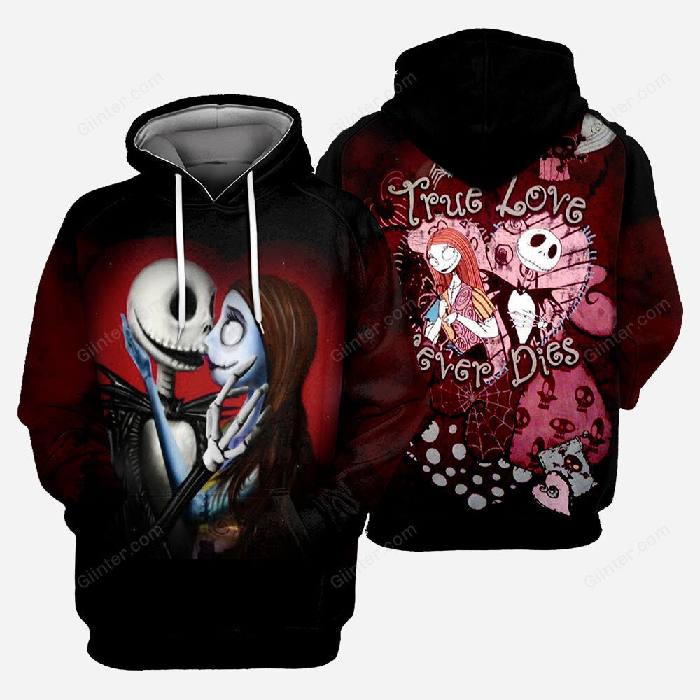 Jack Skellington 3D All Over Printed Shirts For Men And Women 321
