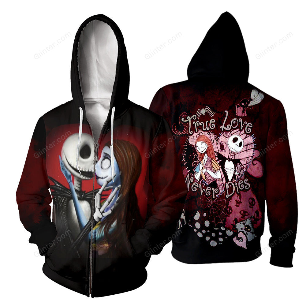 Jack Skellington 3D All Over Printed Shirts For Men And Women 321