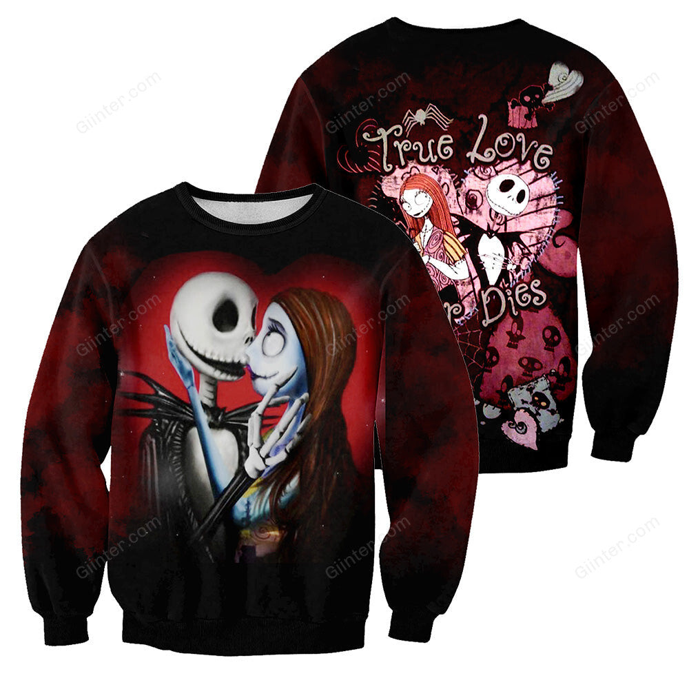 Jack Skellington 3D All Over Printed Shirts For Men And Women 321