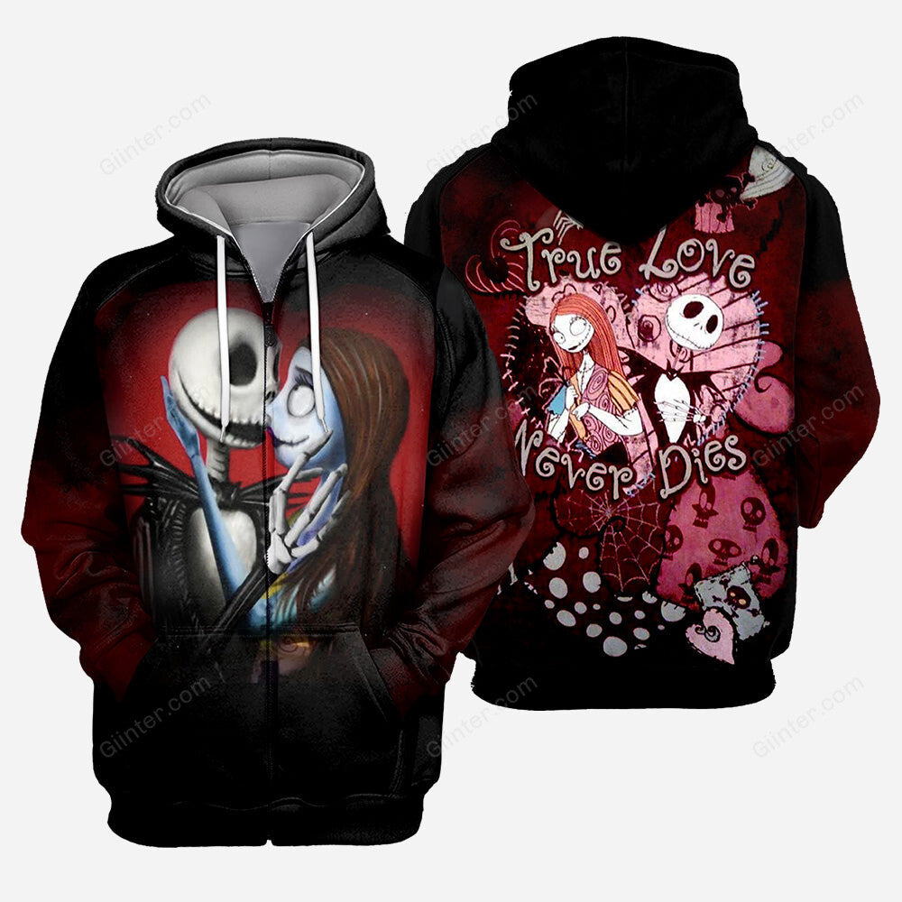 Jack Skellington 3D All Over Printed Shirts For Men And Women 321