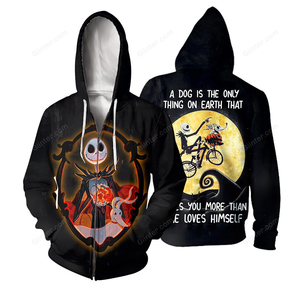 Jack Skellington 3D All Over Printed Shirts For Men And Women 324