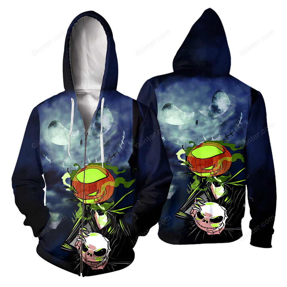 Jack Skellington 3D All Over Printed Shirts For Men And Women 325