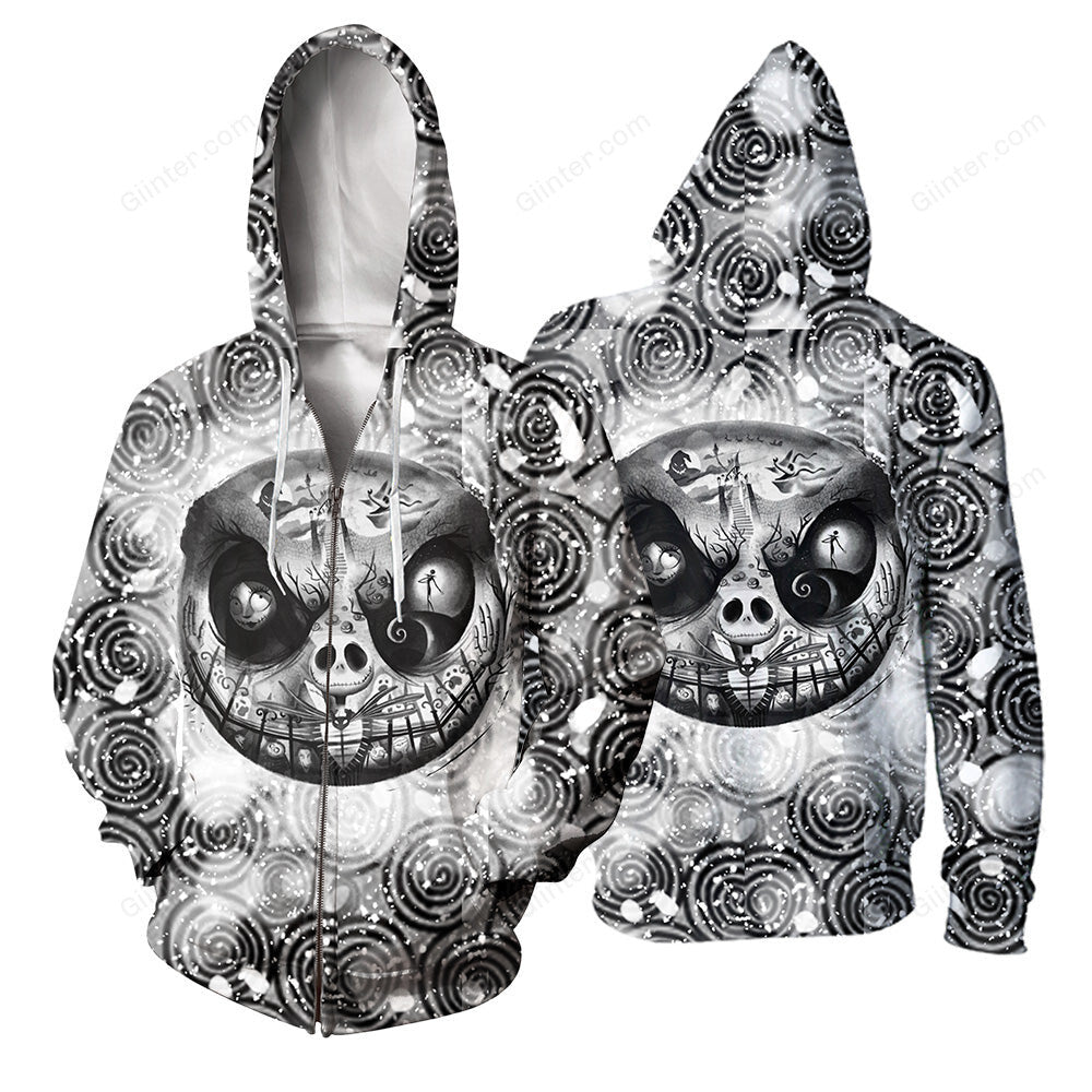Jack Skellington 3D All Over Printed Shirts For Men And Women 327