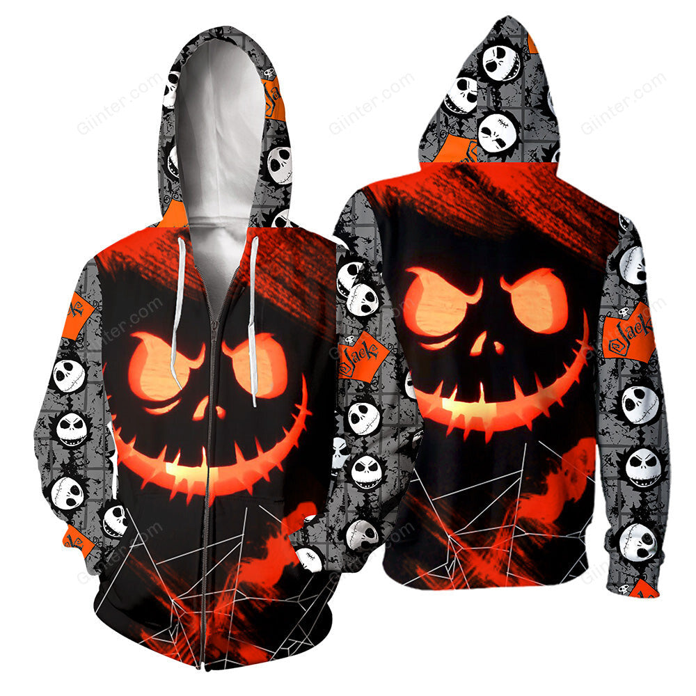 Jack Skellington 3D All Over Printed Shirts For Men And Women 328