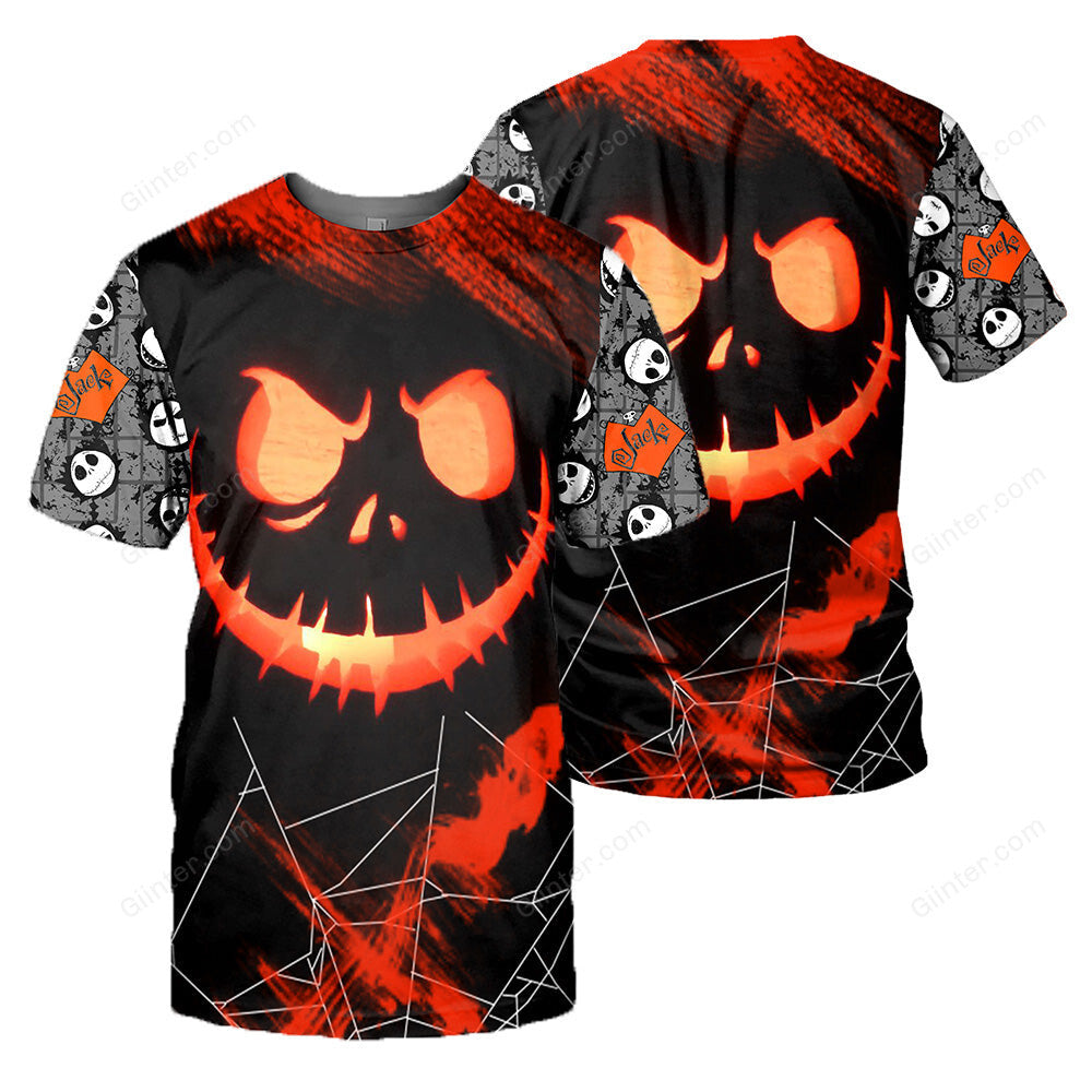 Jack Skellington 3D All Over Printed Shirts For Men And Women 328