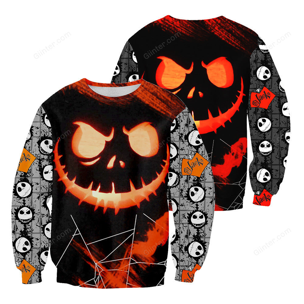 Jack Skellington 3D All Over Printed Shirts For Men And Women 328