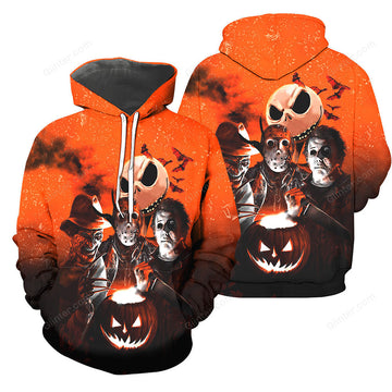 Jack Skellington 3D All Over Printed Shirts For Men And Women 33