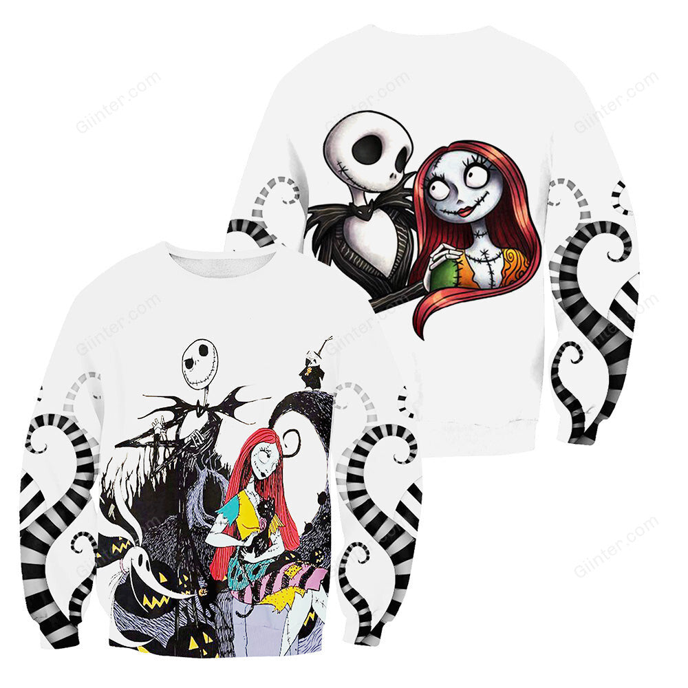 Jack Skellington 3D All Over Printed Shirts For Men And Women 331